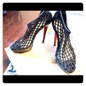 Louboutin Coussin Booties Size 41